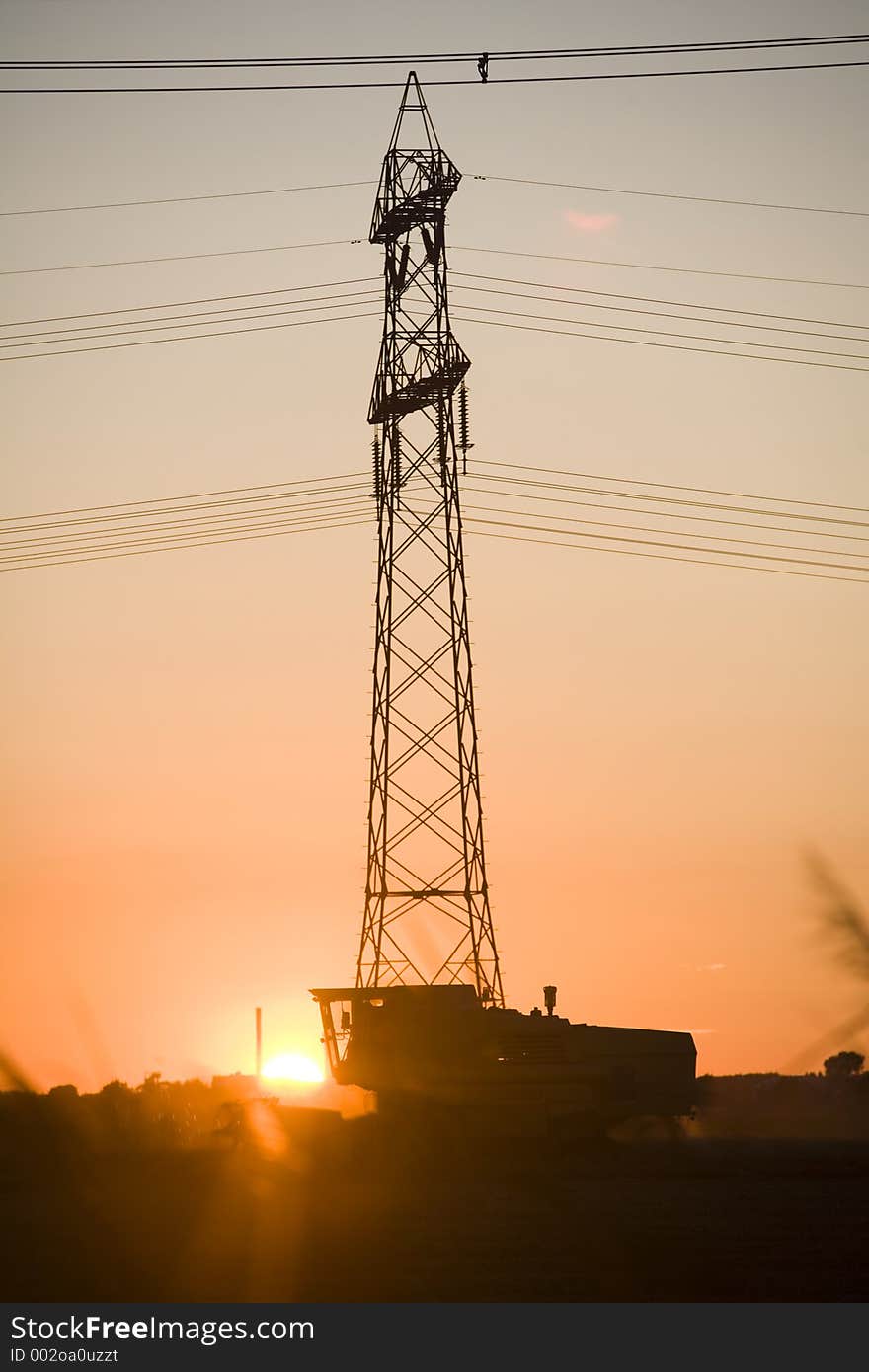 High Voltage Tower