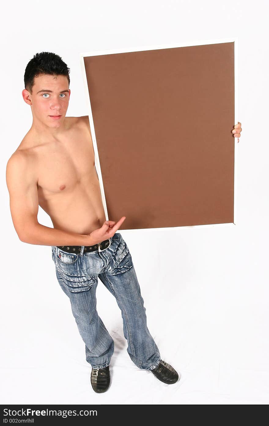 Young Businessman With Files