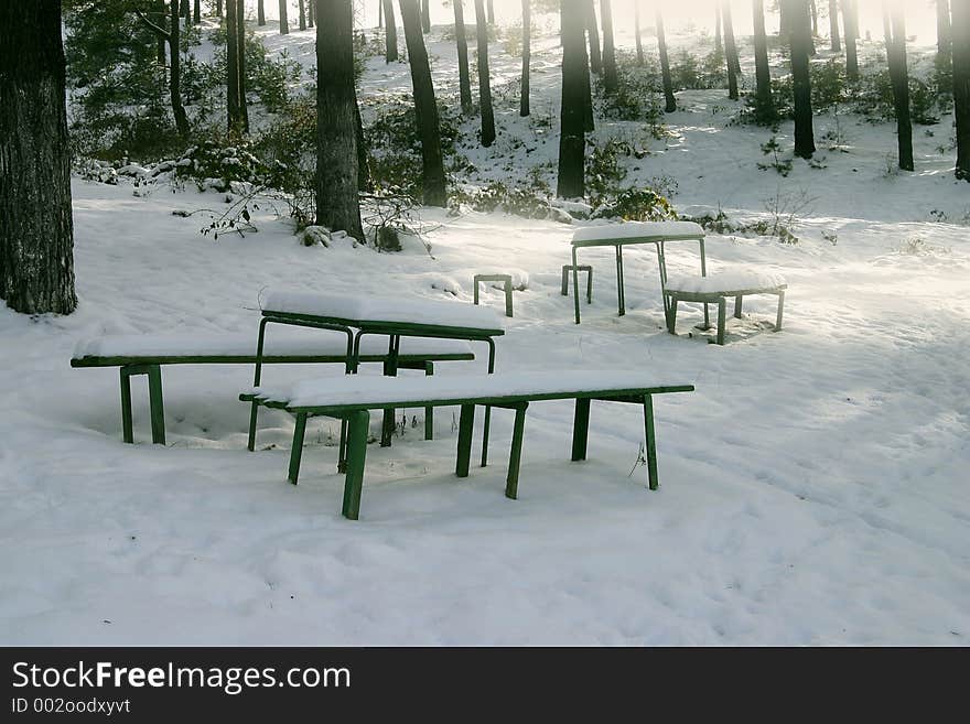 Deserted Benches