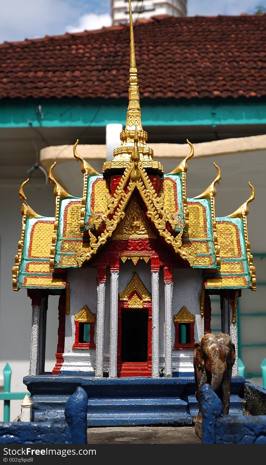 Burmese Temple Statue