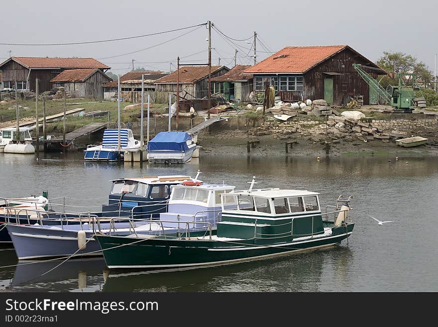 Harbor in France