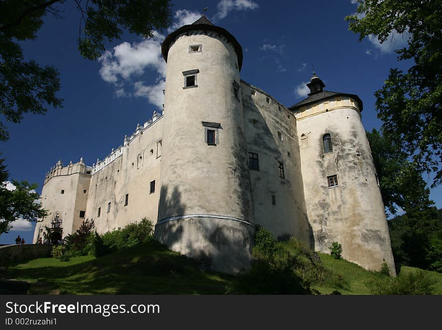 Castel in Niedzica, Poland