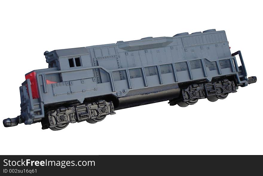 Gray Toy Train Engine