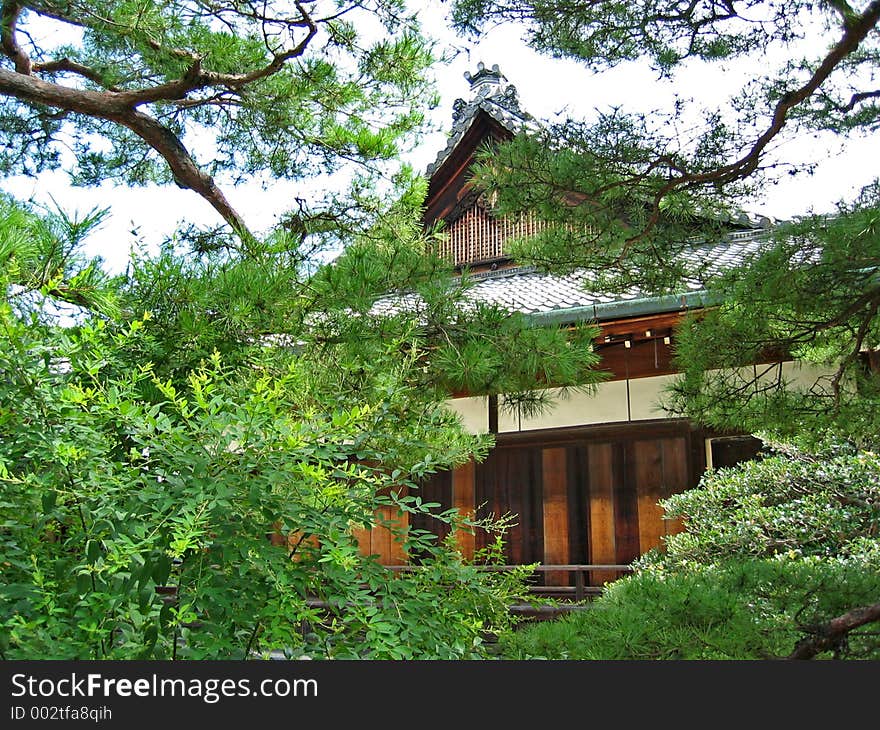 Ginkakuji Temple at Kyoto, Japan