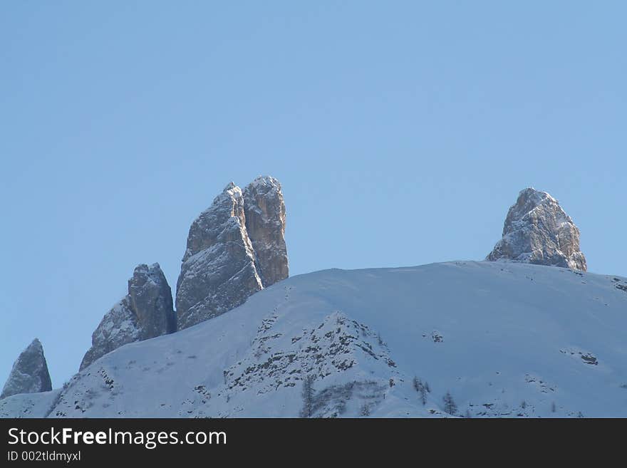 View of Alps