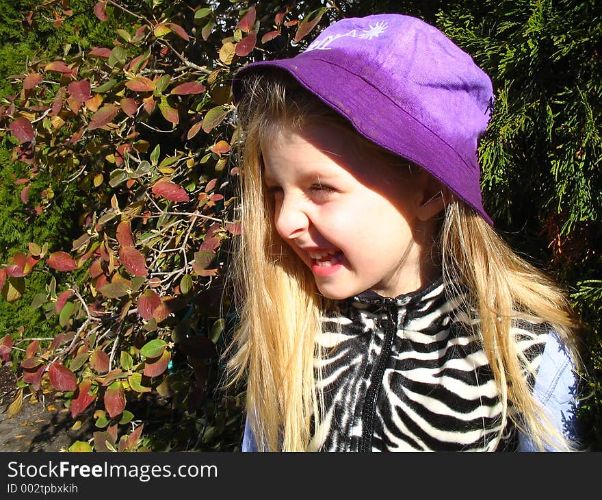 Little Girl Laughing