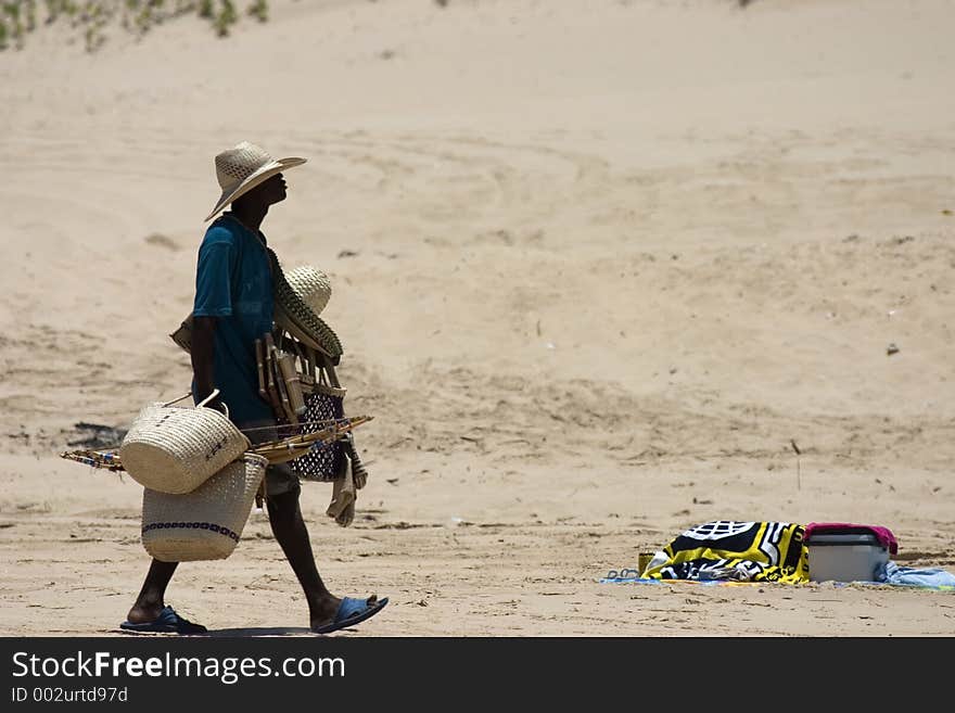 Beach Bag Salesman