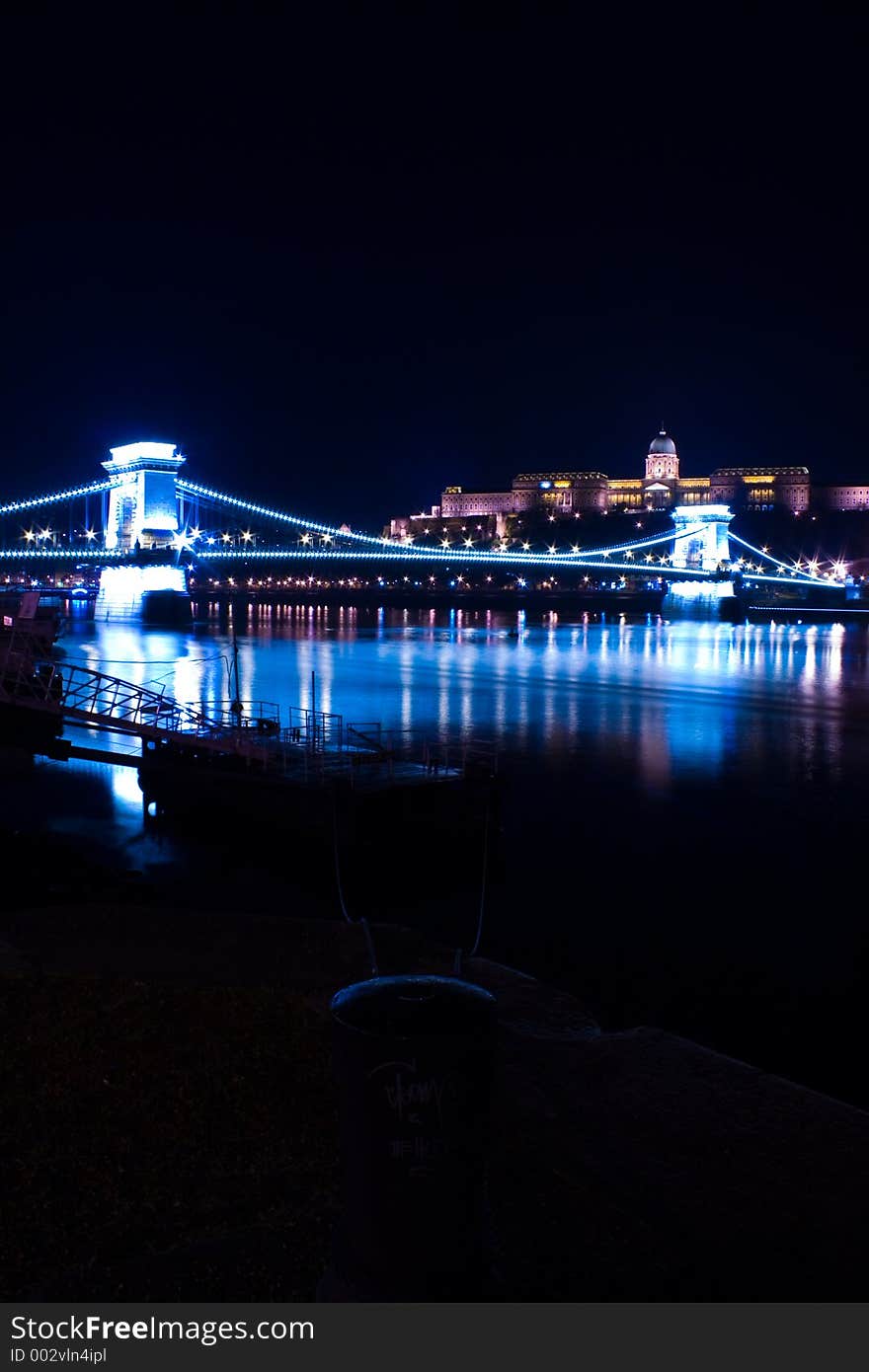 Budapest Chain Bridge and Castle