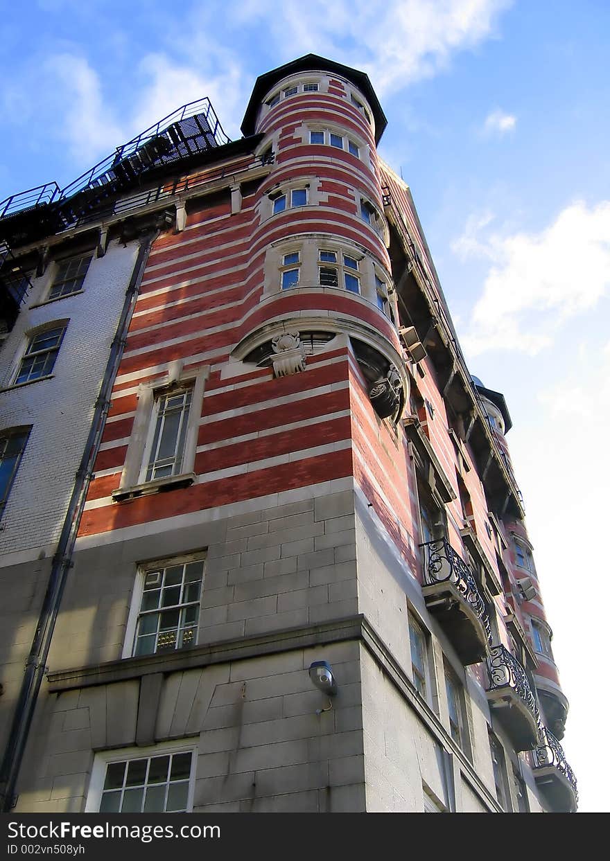 Historic Building on the River Mersey