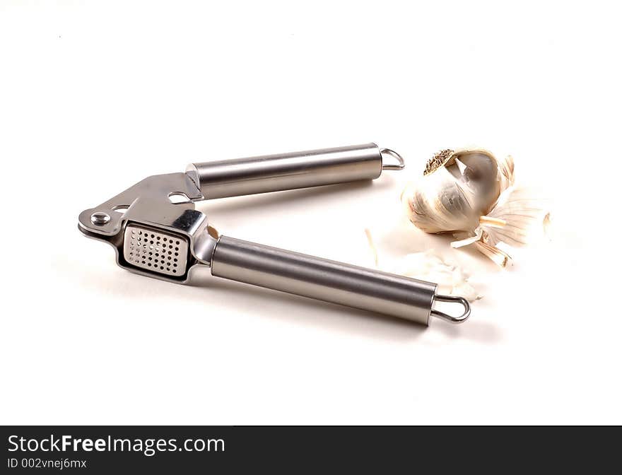 Garlic press