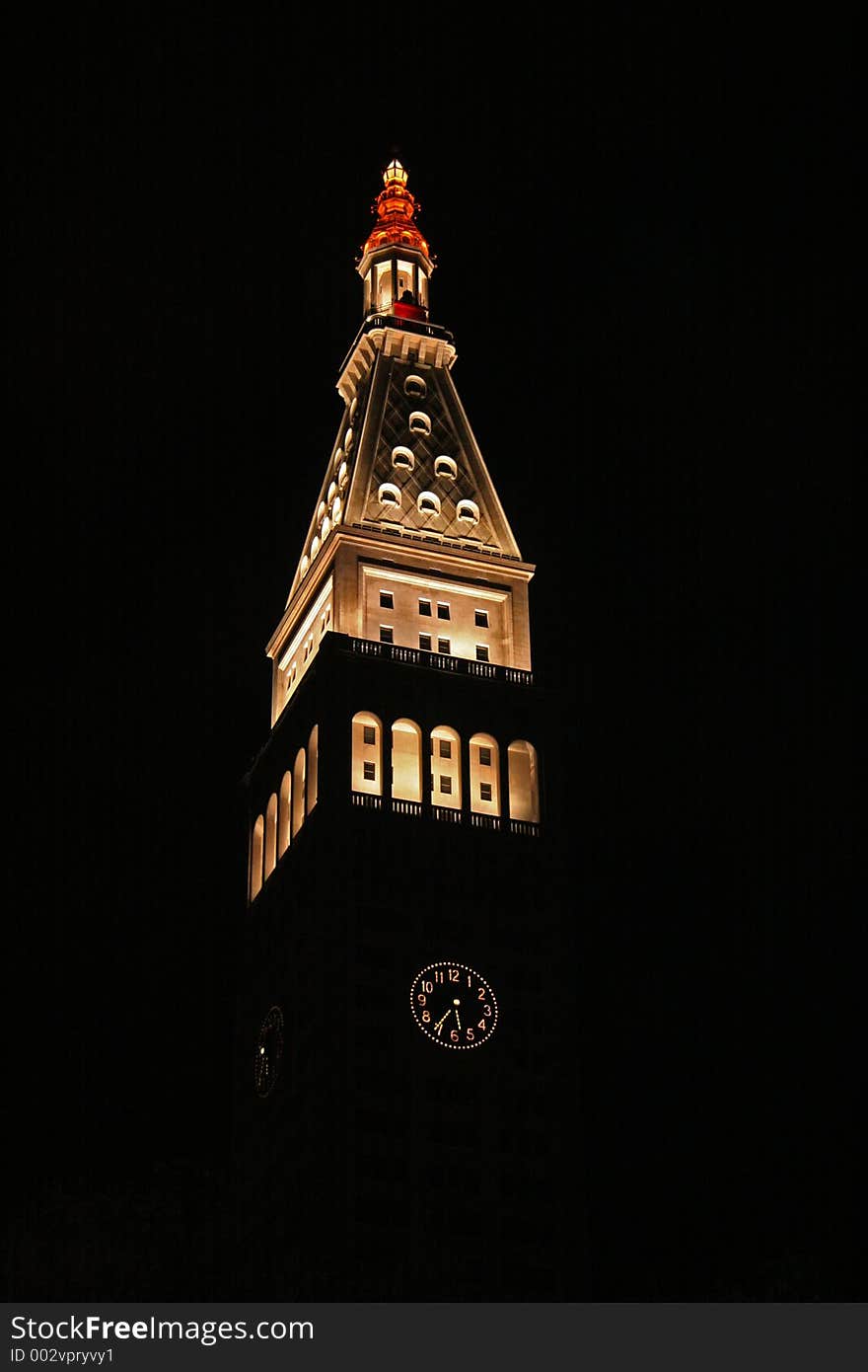 Clock Tower at Night