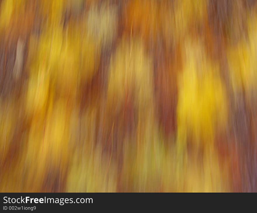 Motion blur autumn background. Motion blur autumn background