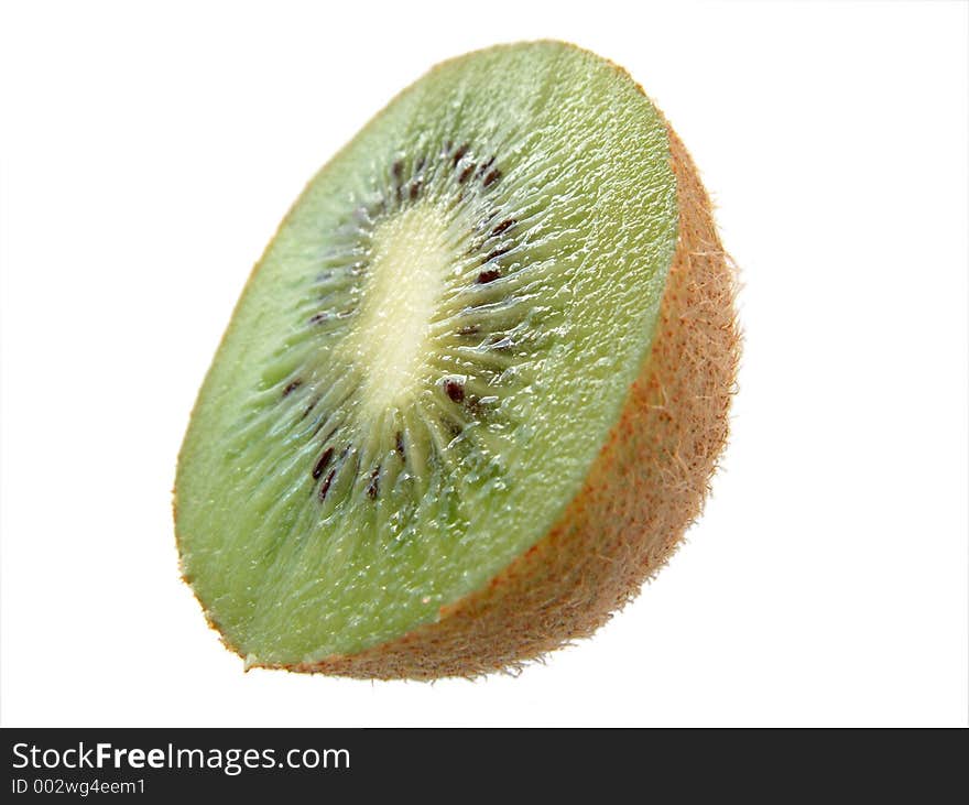 Isolated Kiwi