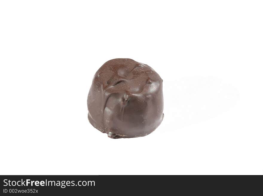 Closeup up of isolated chocolate4