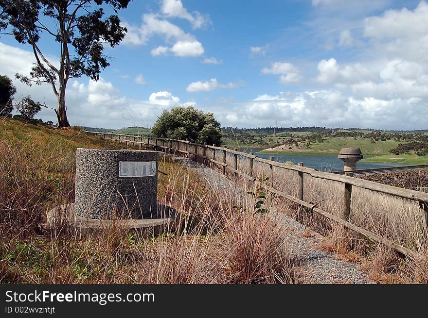 Forgotten Bin at the Reservoir