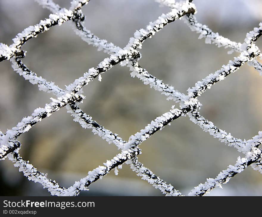 Frosted metal mesh