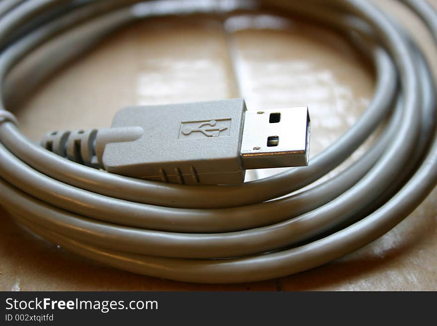 Grey USB wire adaptor