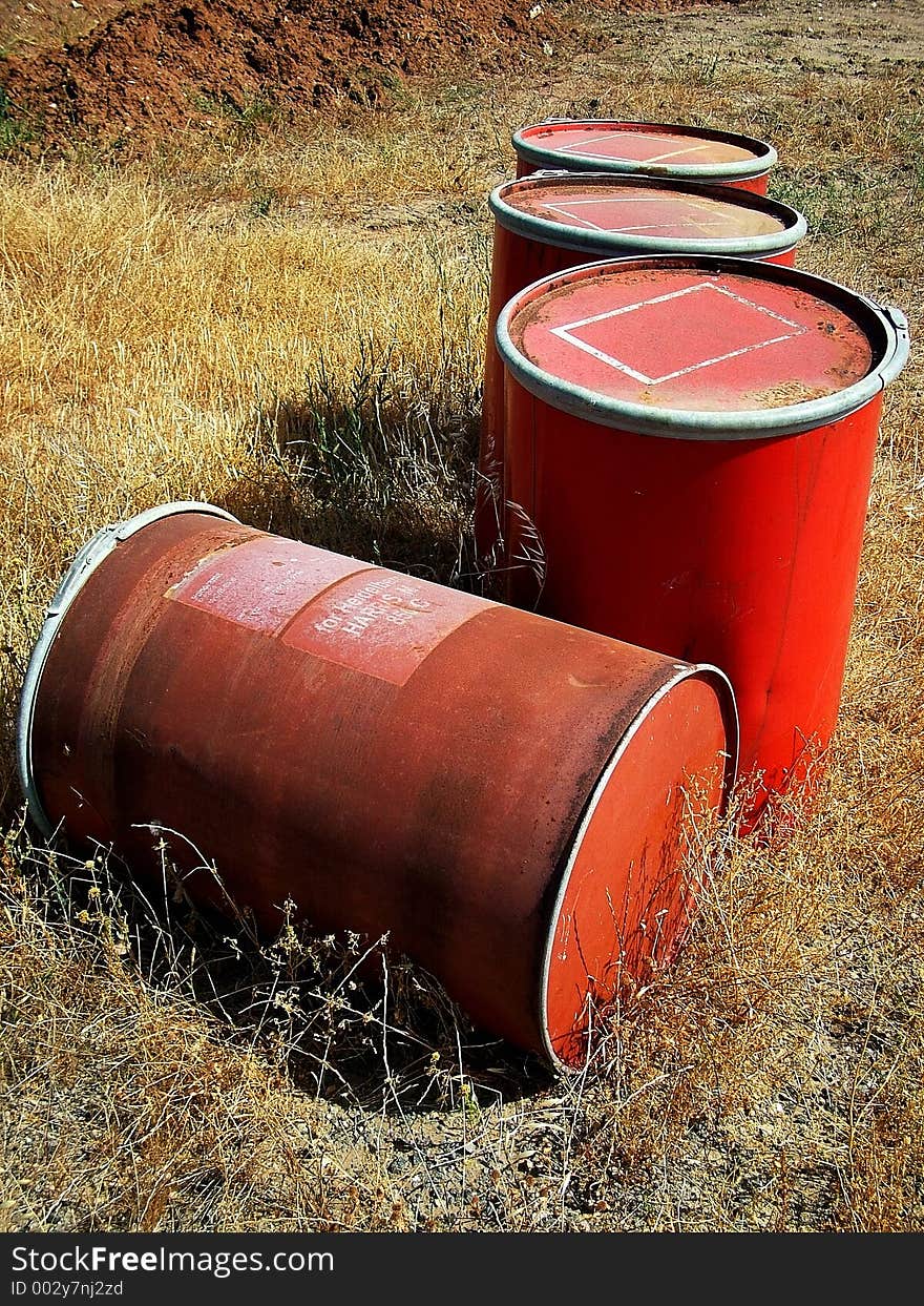 Red barrel