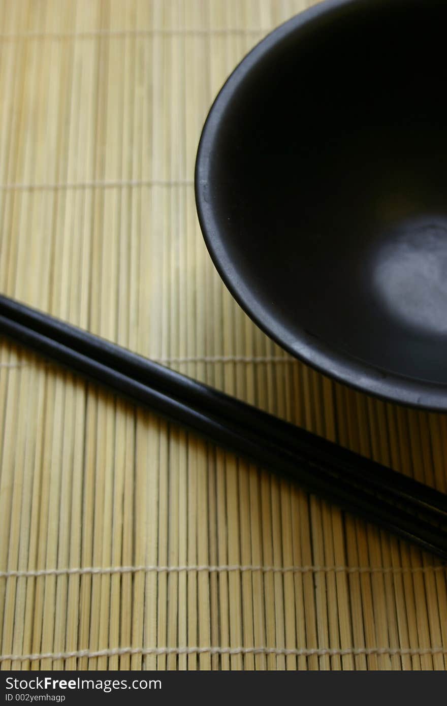 Asian Dining Set - Chopsticks and Bowl