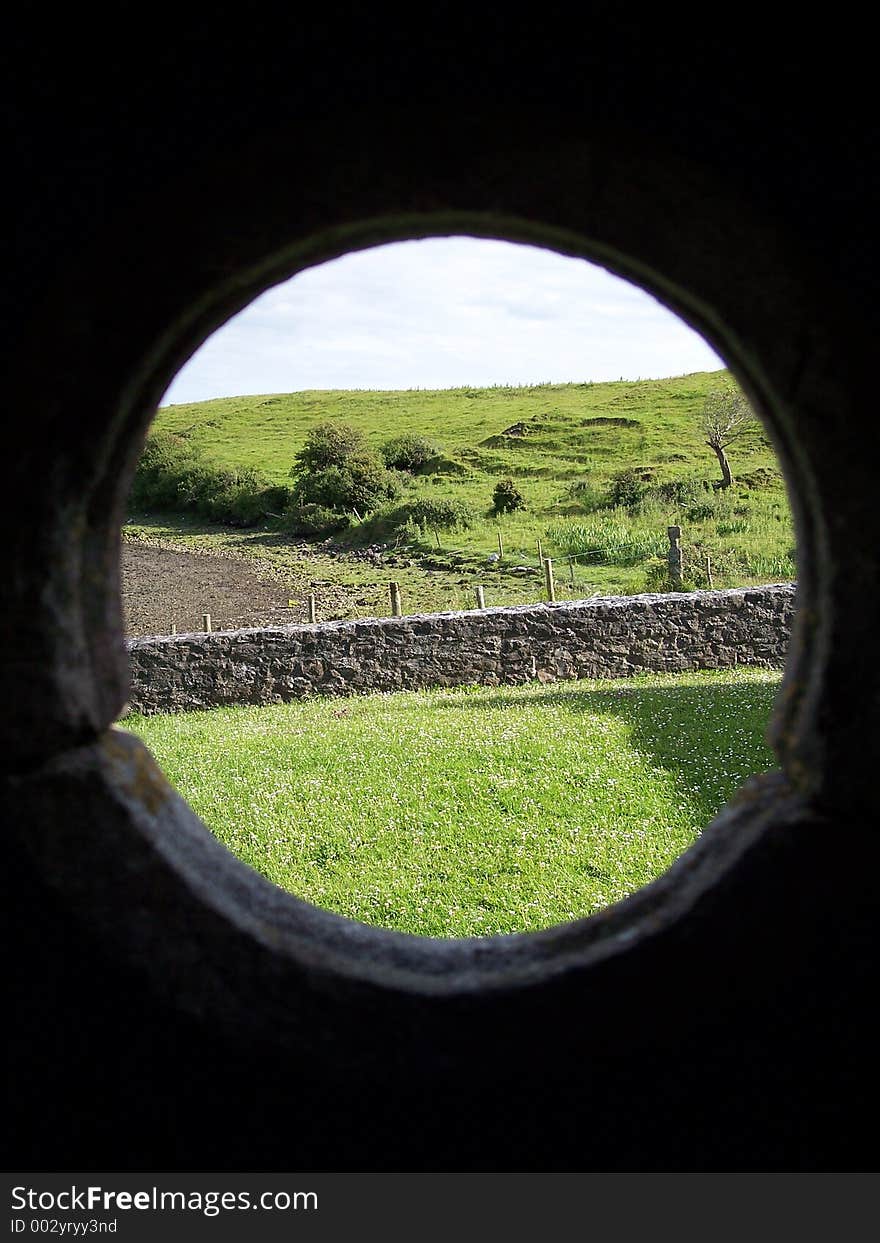 View from Rosserk Friary