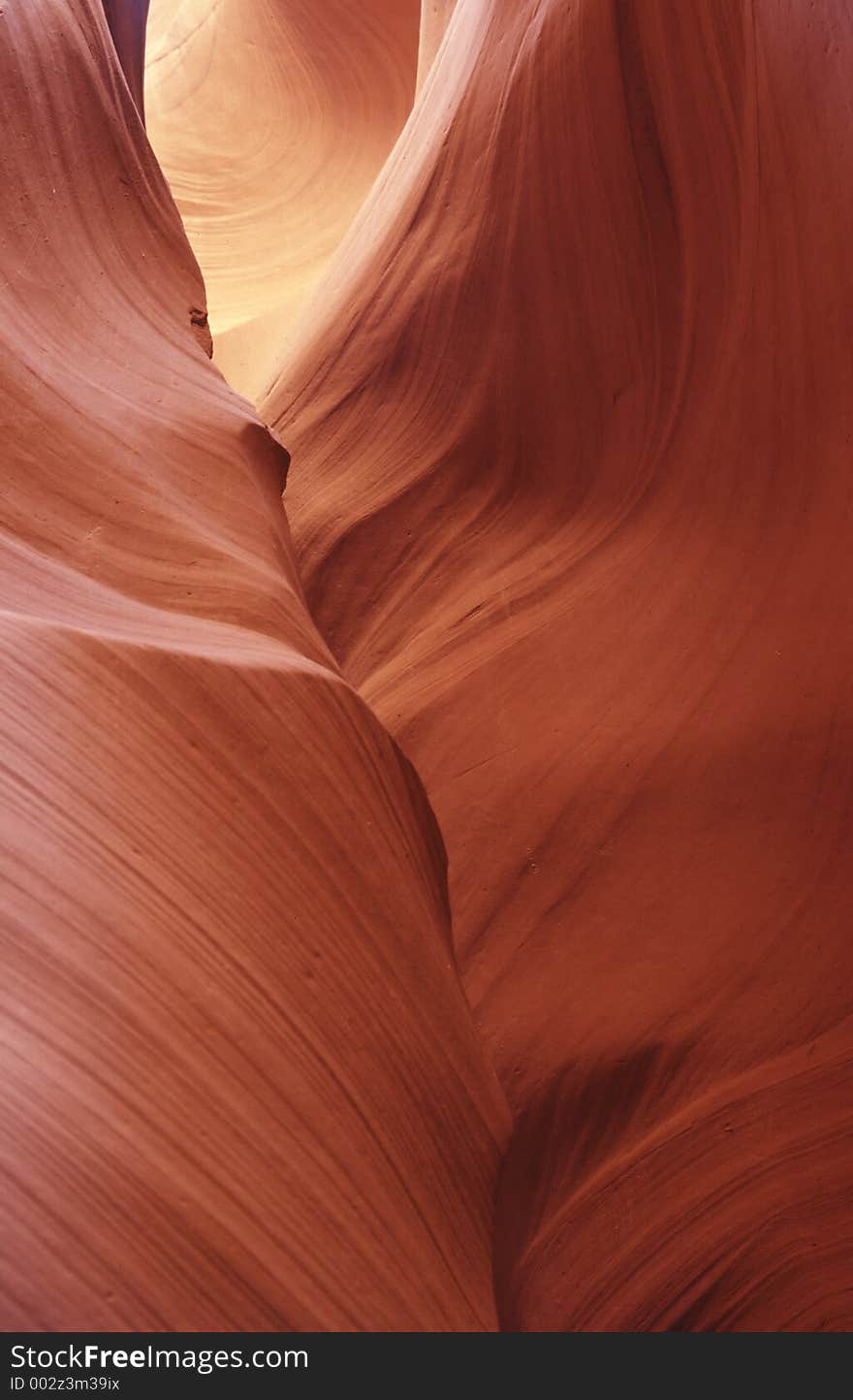 Slot canyon