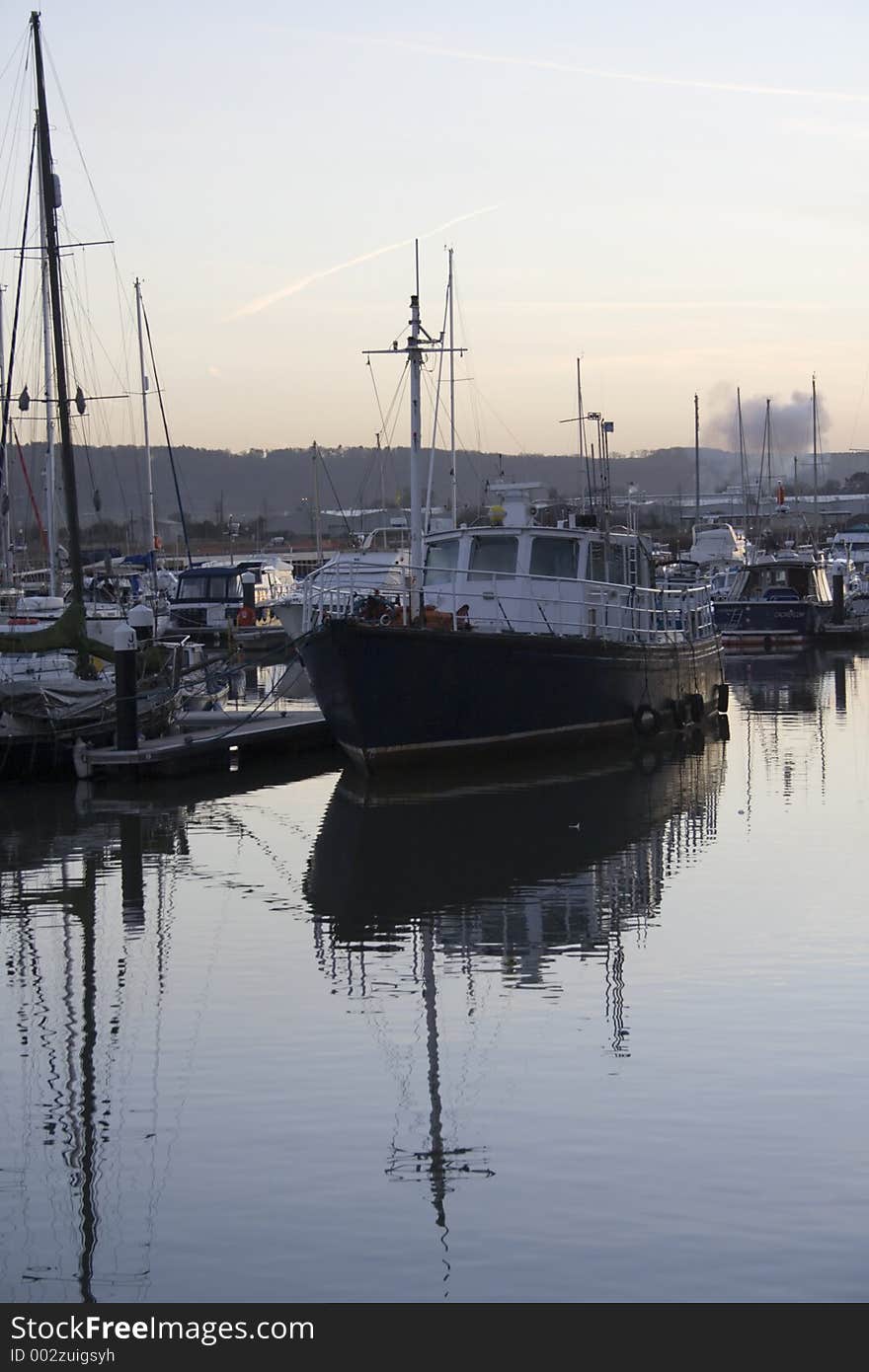 Moored Boat 2