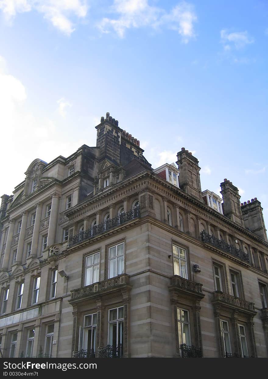 Building in Liverpool England