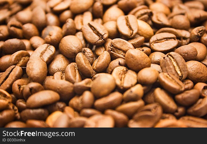 Textures – Coffee Beans (Close Front View)