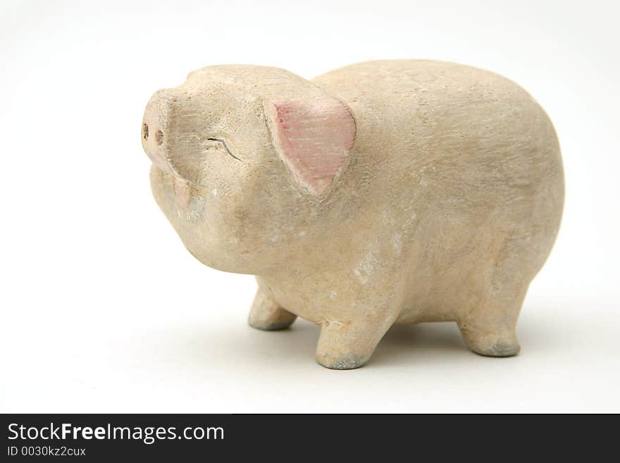 Wooden Pig