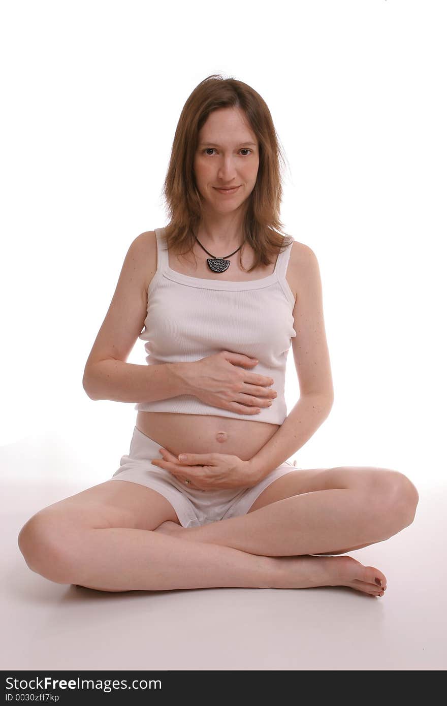 Preg in white four. Preg in white four