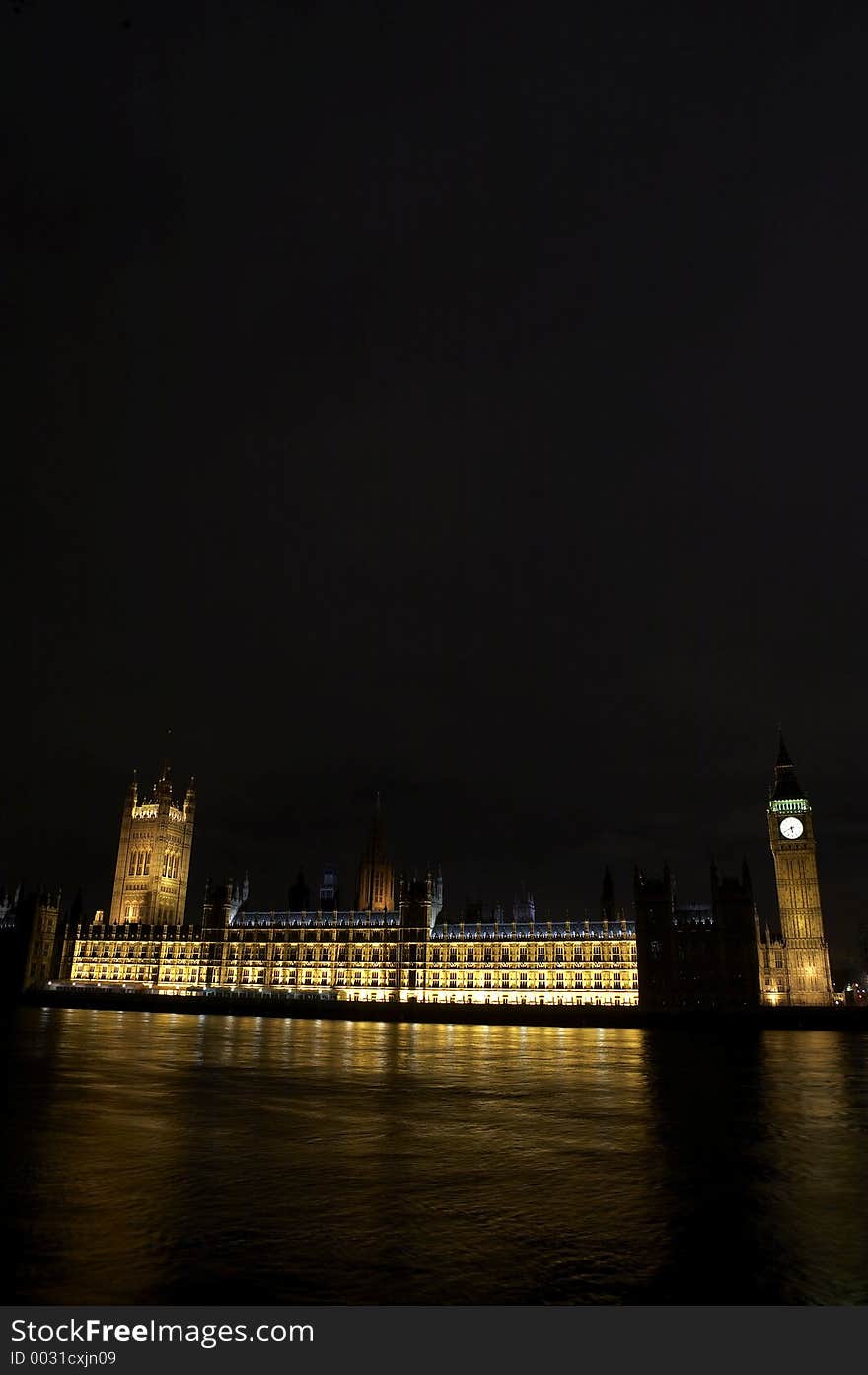 Houses of parliament and big ben at night, London, uk