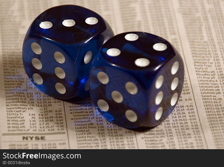 Throwing the Dice on Wall Street