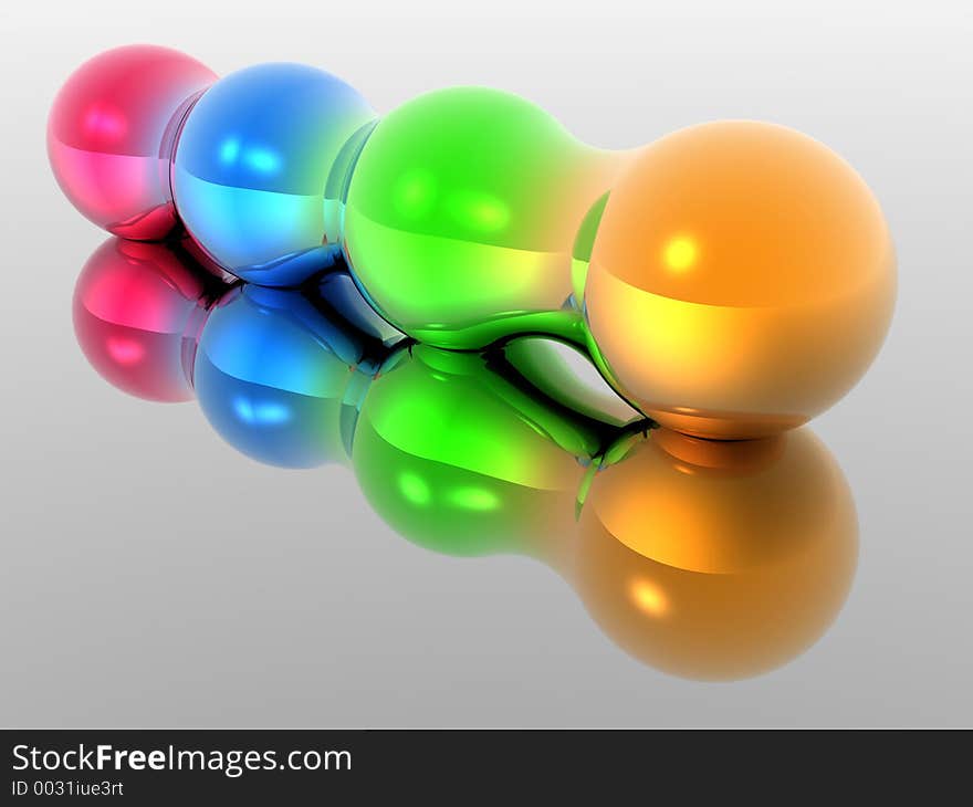 Four Morphing Spheres 2