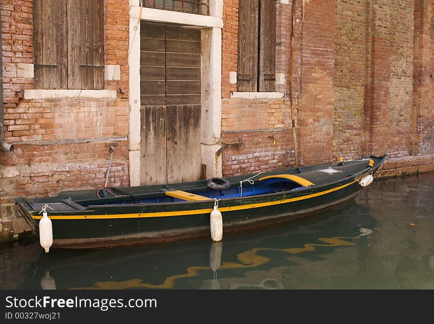 Parked Boat