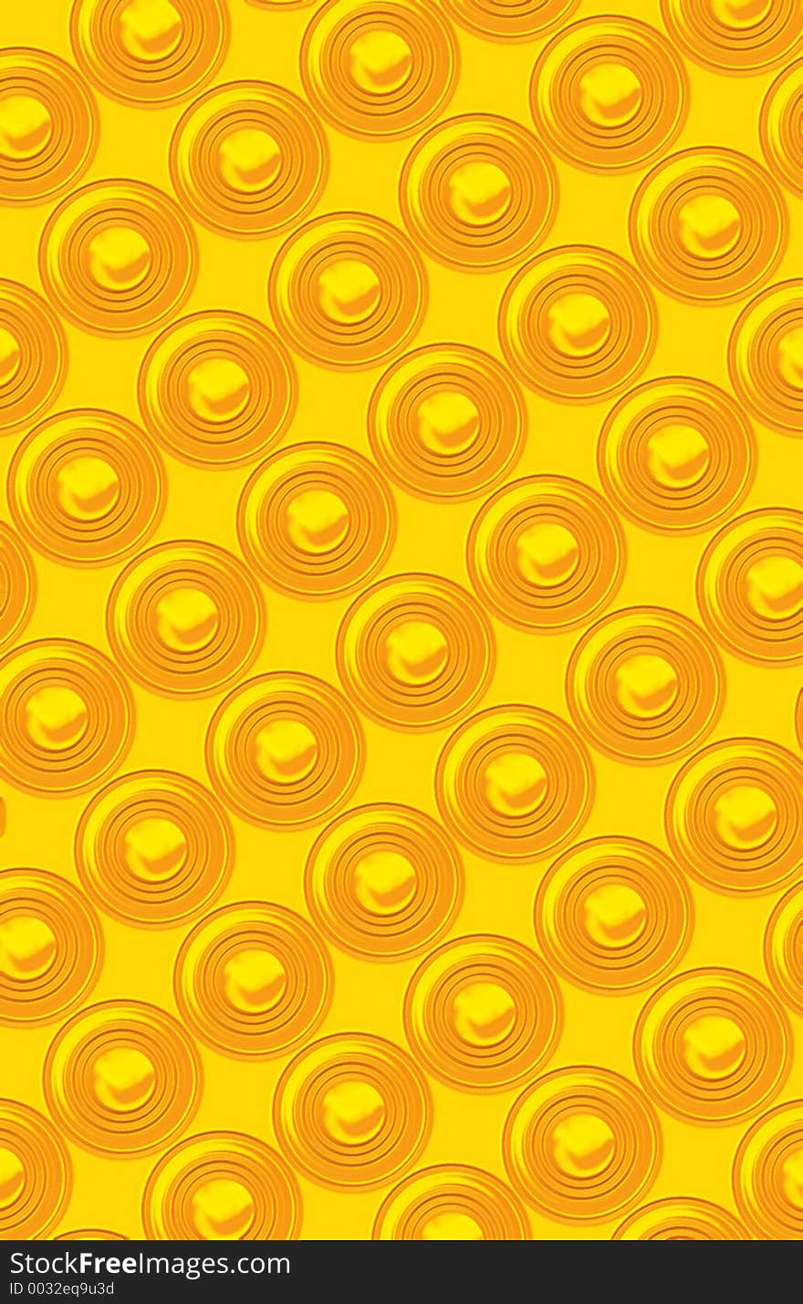 Plastic concentric circles*CHECK OUT MY PORTFOLIO