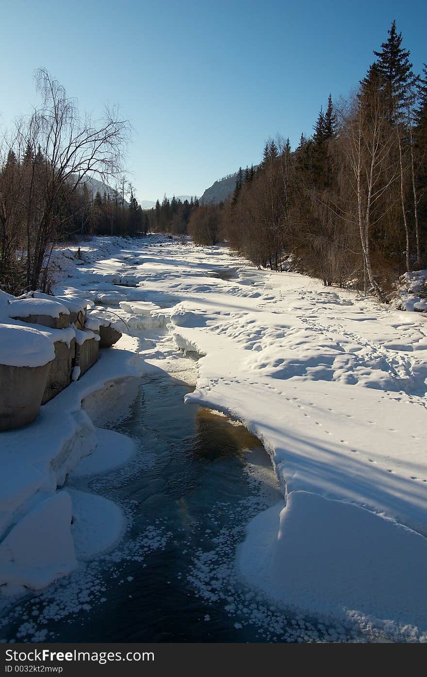 Winter river