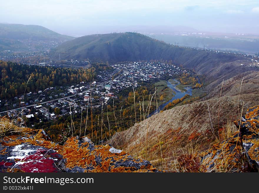 Mountain village