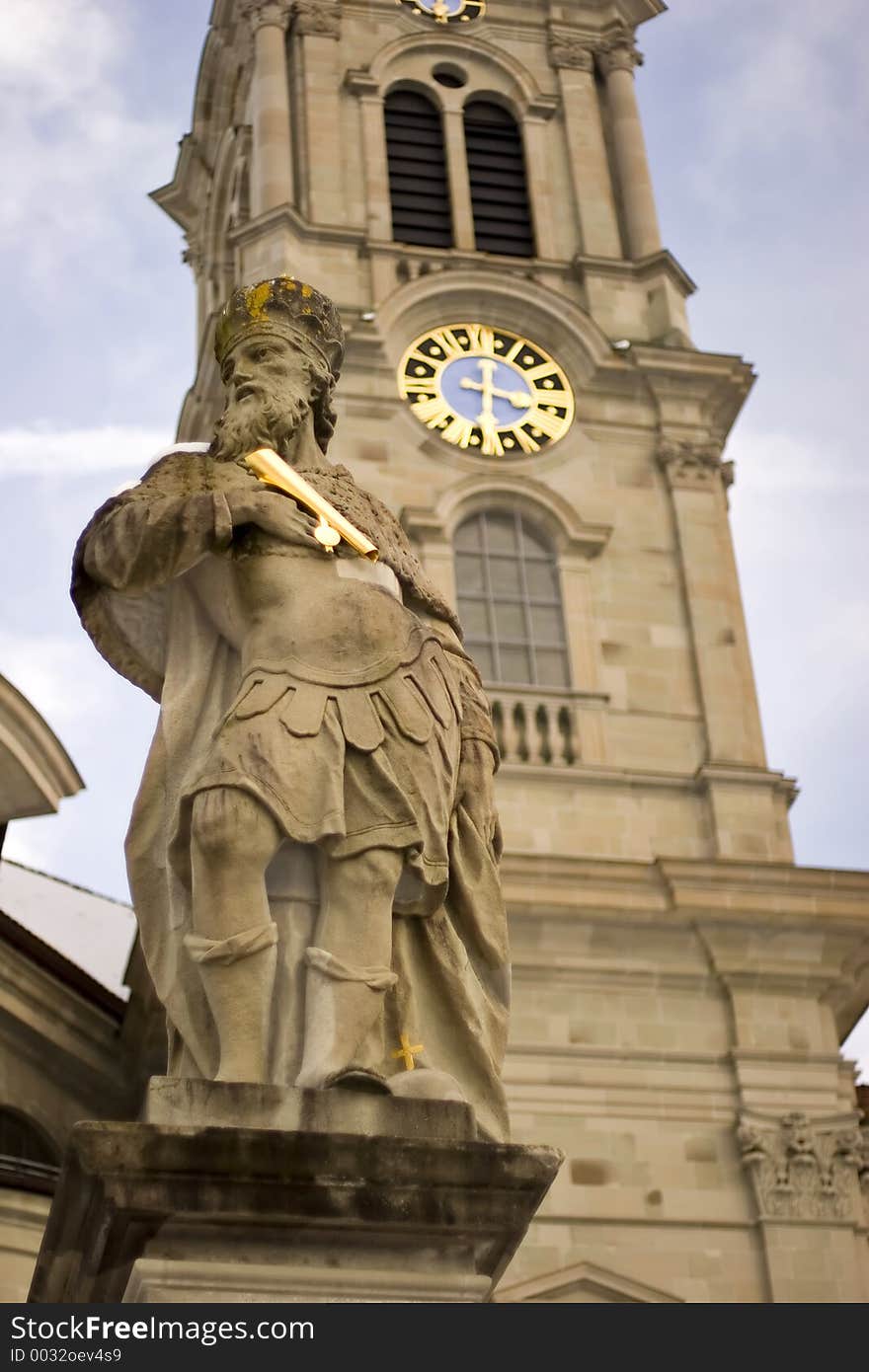 Pictures from the Benedictine Abbey of Einsiedeln, Switzerland.