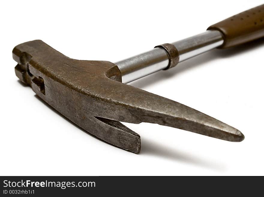 Hammer against white background. Hammer against white background.