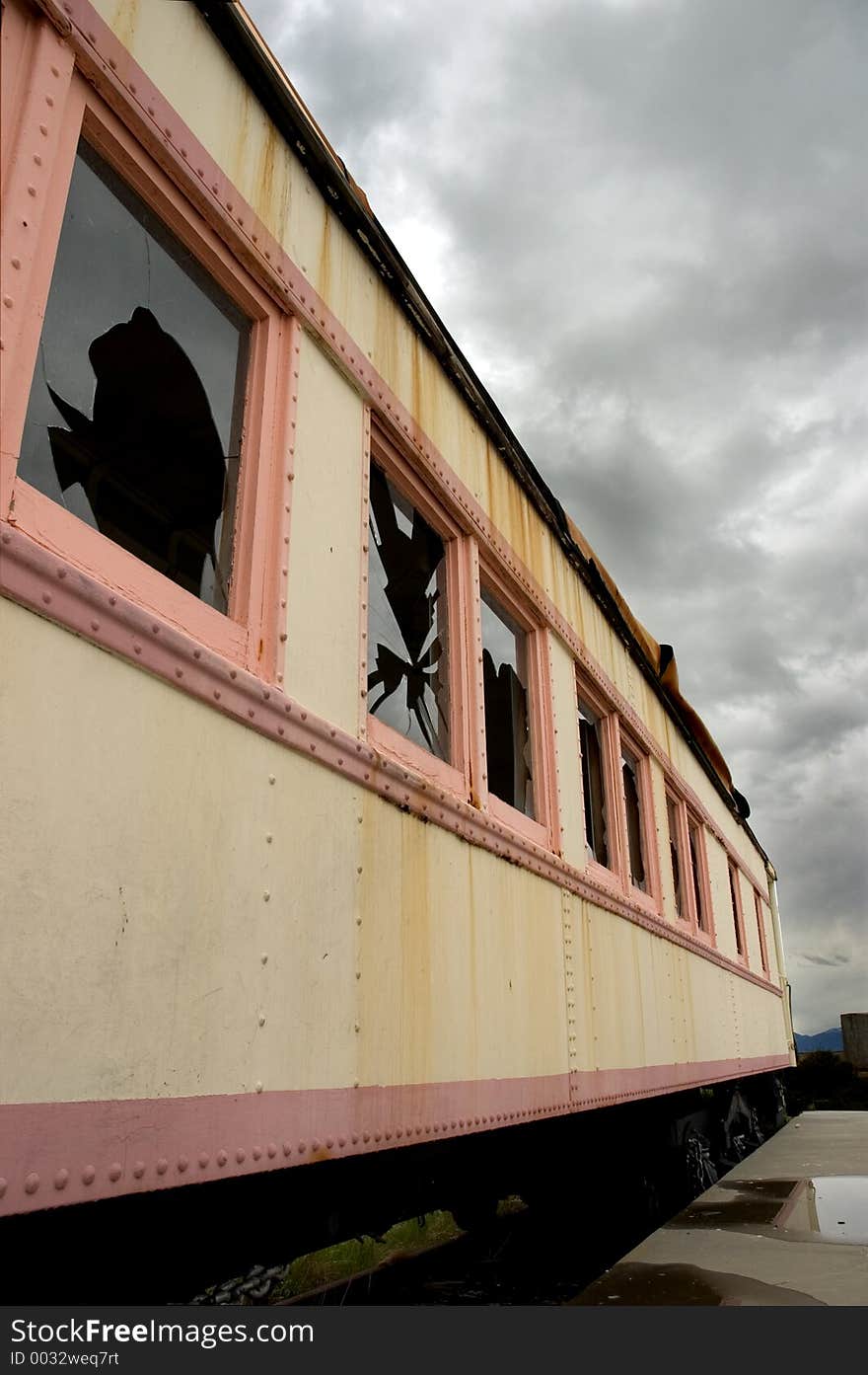 Pink Train Car