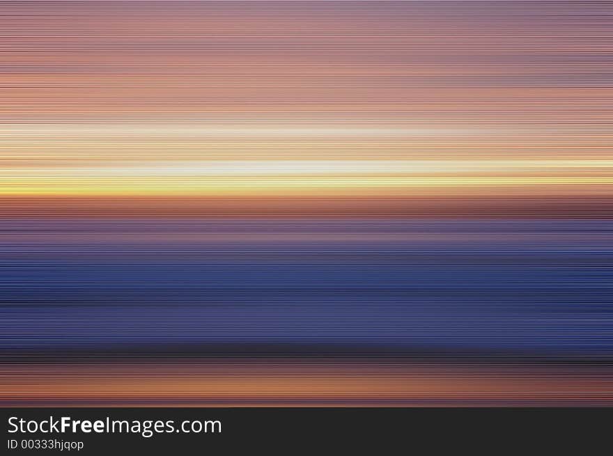 Textured Blur of sunset on Atlantic Coast. Textured Blur of sunset on Atlantic Coast