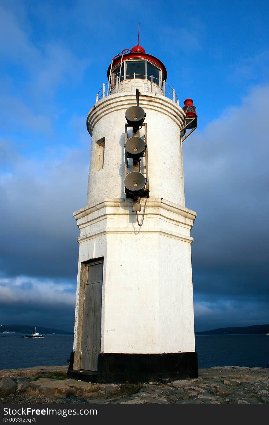 Lighthouse, deep sea