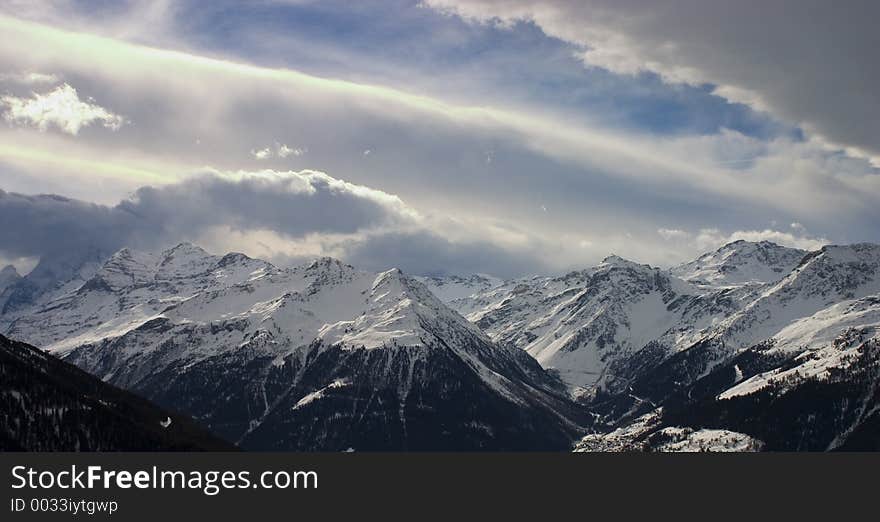 Alps landscape