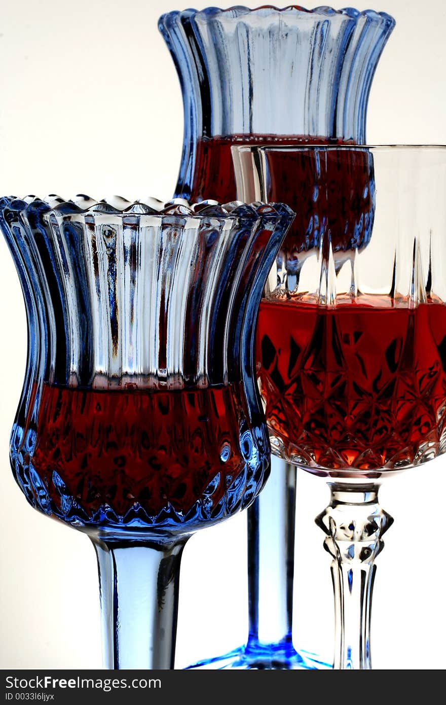 Three Wine Glasses