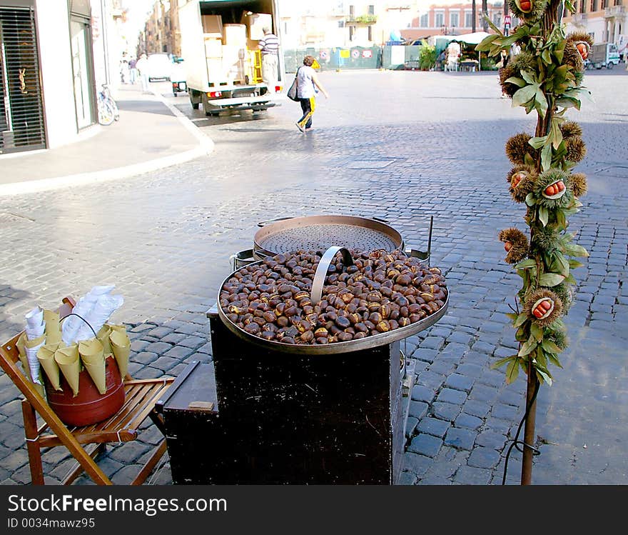 Roasted Chestnuts. Roasted Chestnuts