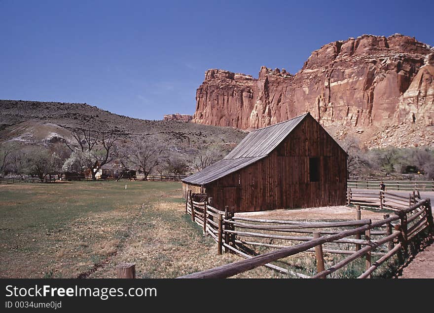 Lonely barn