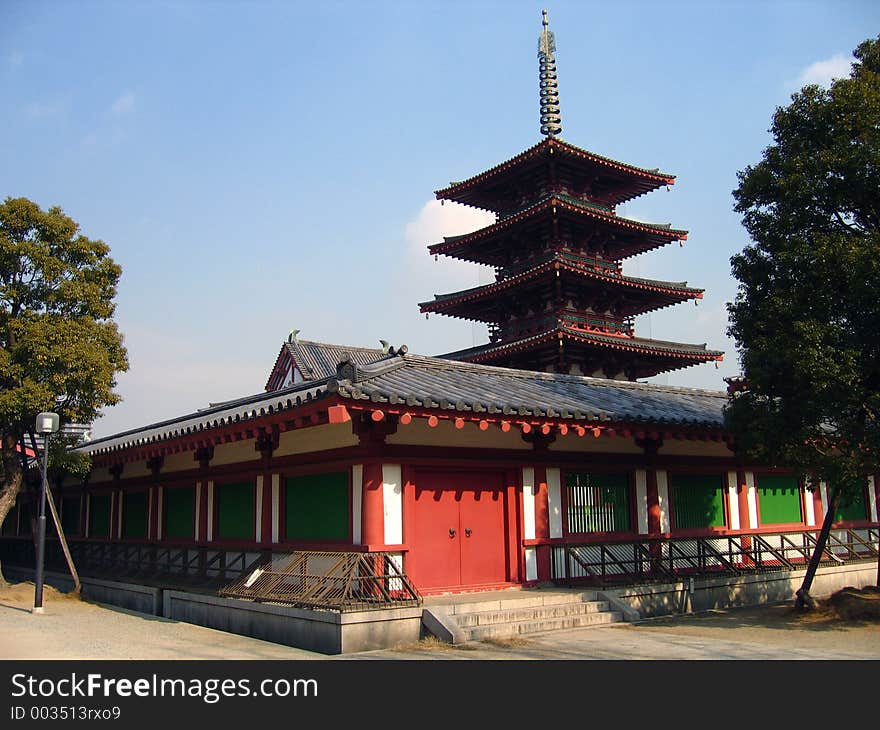 Shintennoji Temple - Osaka, Japan