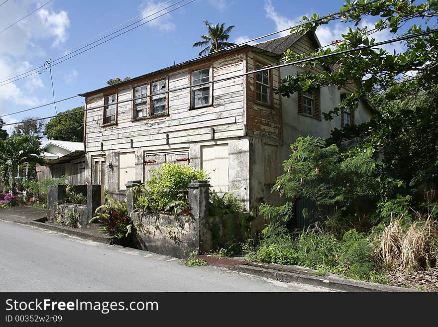 Old Bajan house. Old Bajan house