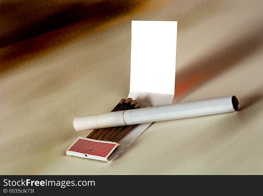 Cigarette and Matches