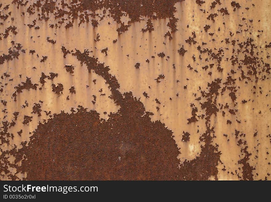 Rusty surface